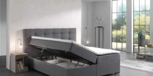 Actie Boxspring set Malaga Grijs