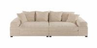 Big Sofa Fatguy Curderoy Ribstof Beige