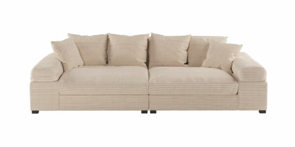 Big Sofa Fatguy Curderoy Ribstof Beige Big Sofa Fatguy Curderoy Ribstof Beige