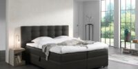 Boxspring set Malaga Zwart