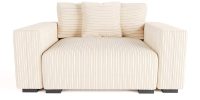 The Lazy Sofa Set 2 Corduroy Ribstof Beige