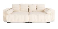 The Lazy Sofa Set 5 Corduroy Ribstof Beige