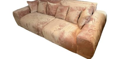 Big Sofa Xl Sorisso Pink Soft Velvet