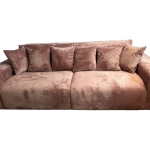 Big Sofa Xl Sorisso Pink Soft Velvet