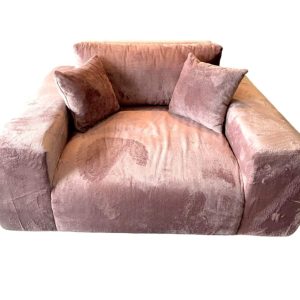 Big Sofa Fotel Sorisso Pink Soft Velvet