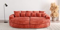 Big Sofa Cosy Romantico XL Kaneel (orange-red)