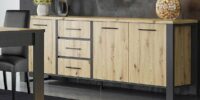 Dressoir Eden 3 Deurs en Lades