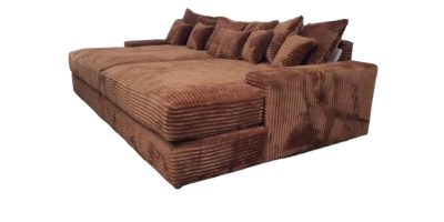Jumbo American XL Big Sofa Cinnamon Rib