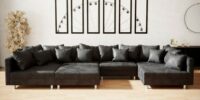 Actie Hoeksalon Denver XXL Vintage Black