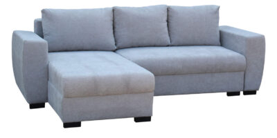 Hoekbank Andy Grijs Stof Lounge Links