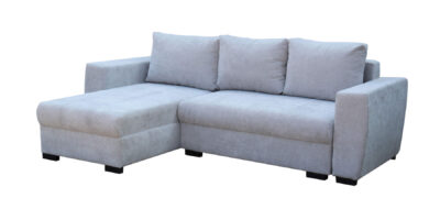Hoekbank Andy Grijs Stof Lounge Links