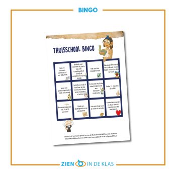 Thuisschool bingo