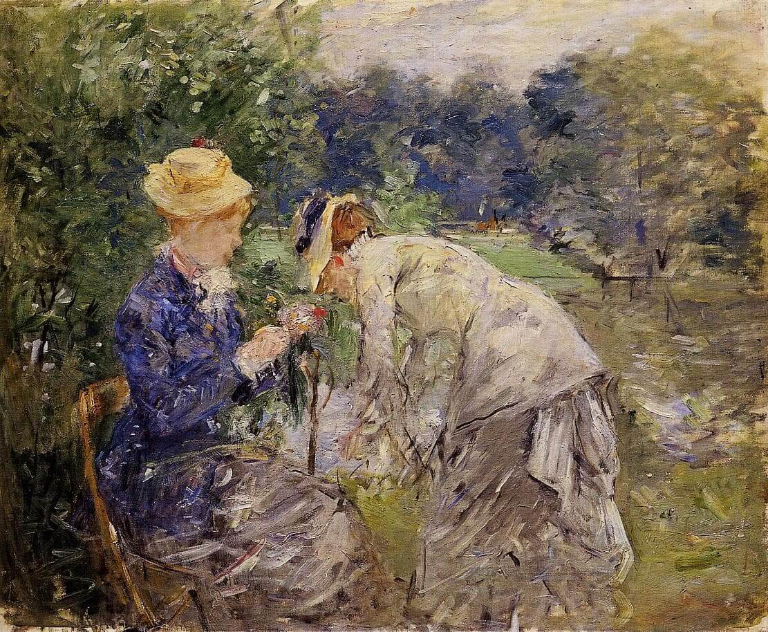 “I Bois de Boulogne” af Berthe Morisot