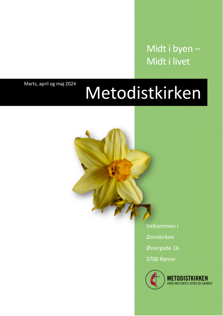 Menighedsblad for marts, april, maj 2024