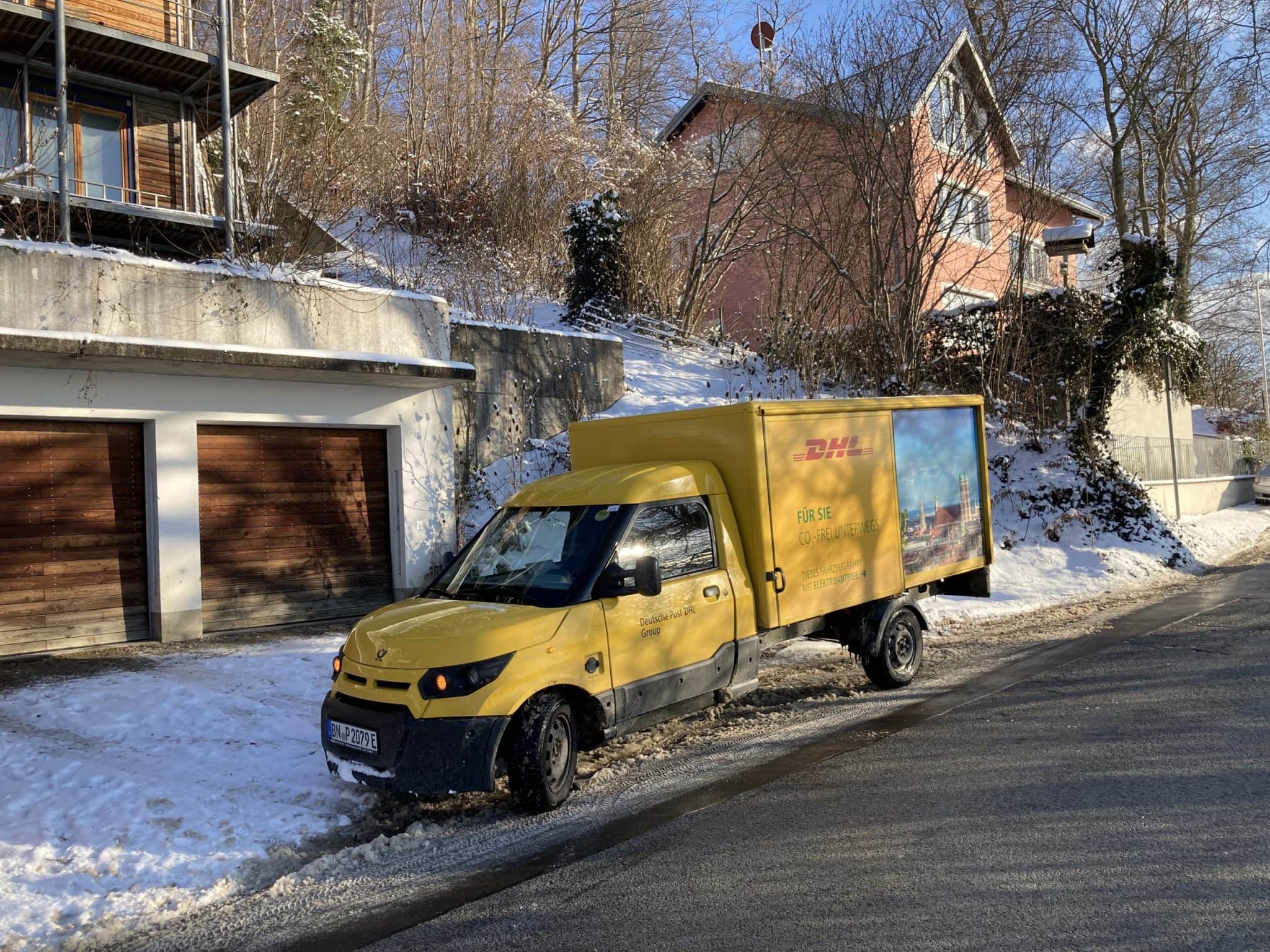 DHL bringt Einkauf Co2 frei