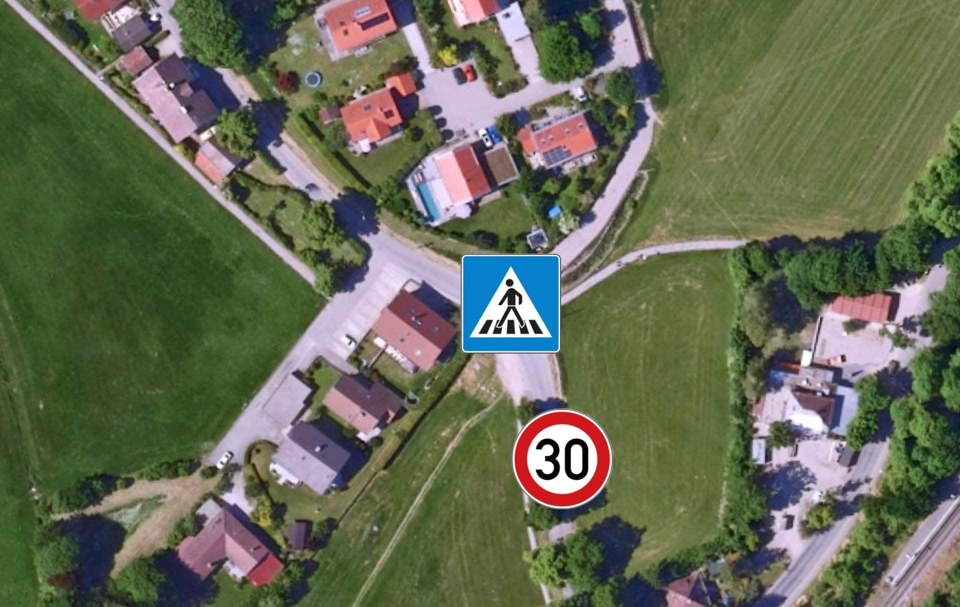 Steinebach-Ahornstraße-Hauptstraße-Querung Querung Ahornstraße Steinbach