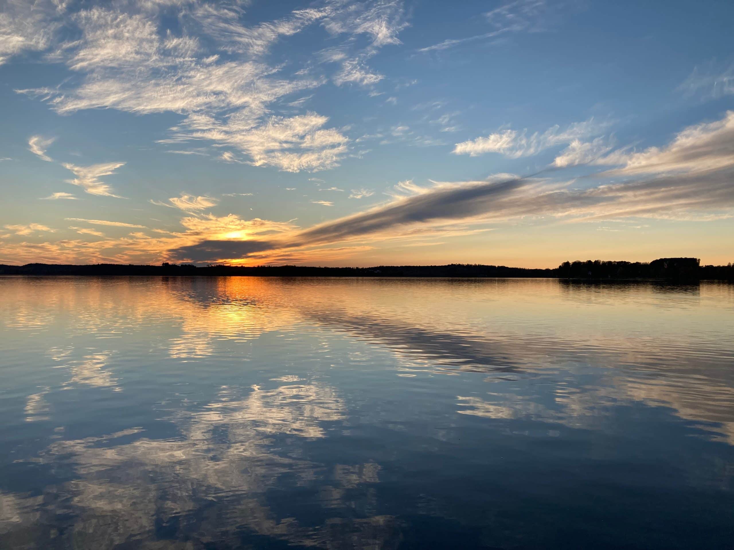 Wörthsee_Sonnenuntergang