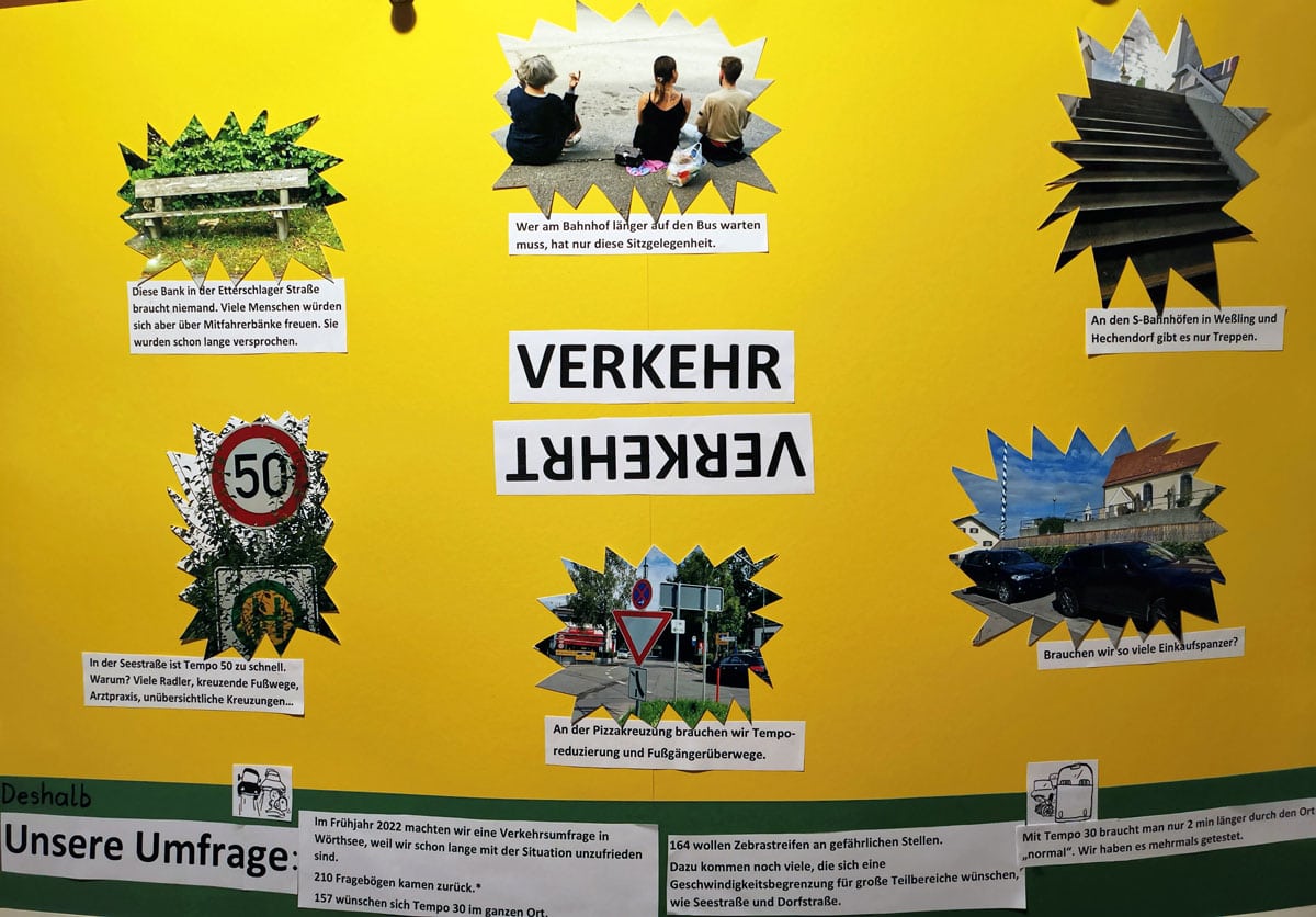 Infotafel Verkehr Wörthsee