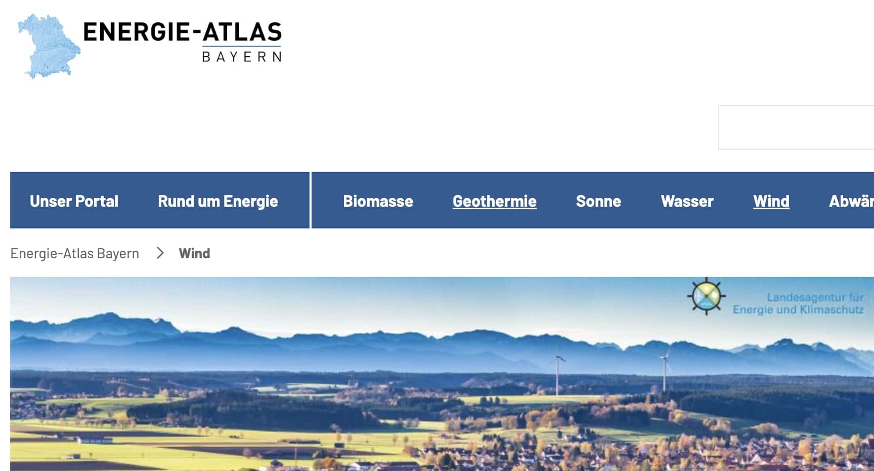 Energie-Atlas Bayern