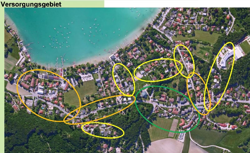 Versorgungsgebiet Hackschnitzel-Wörthsee Versorgungsgebiet Hackschnitzel-Wörthsee