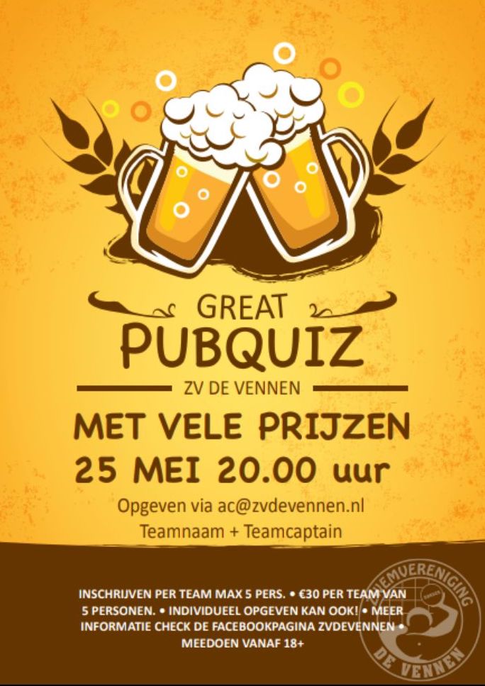 Pubquiz 2018