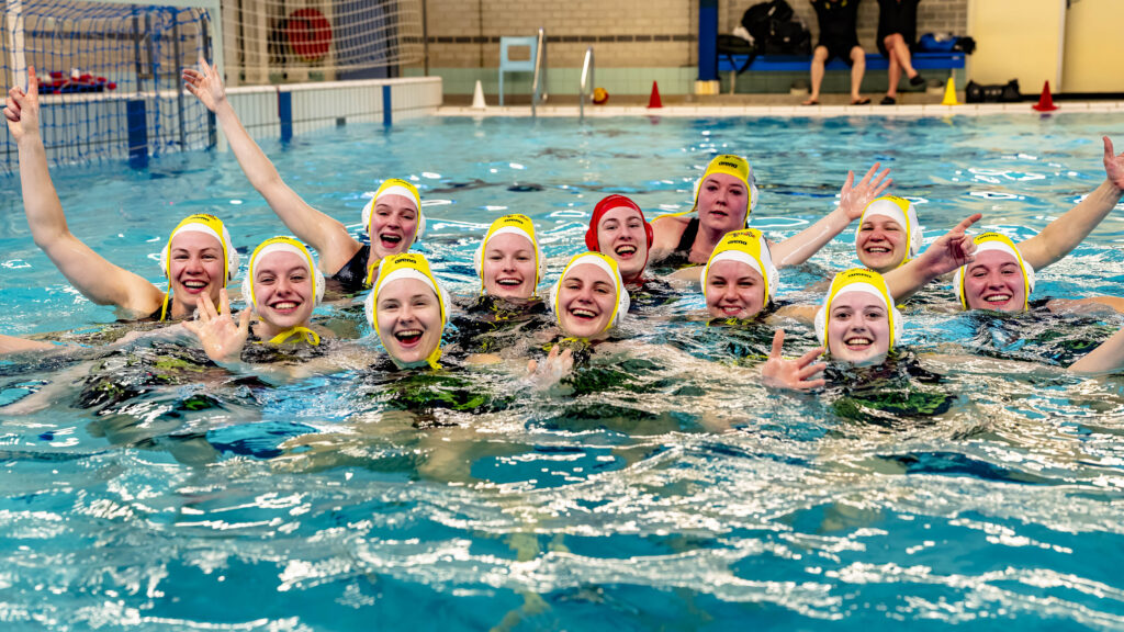 waterpolo dutch champ first division women de vennen dongen vs ezcl enschede